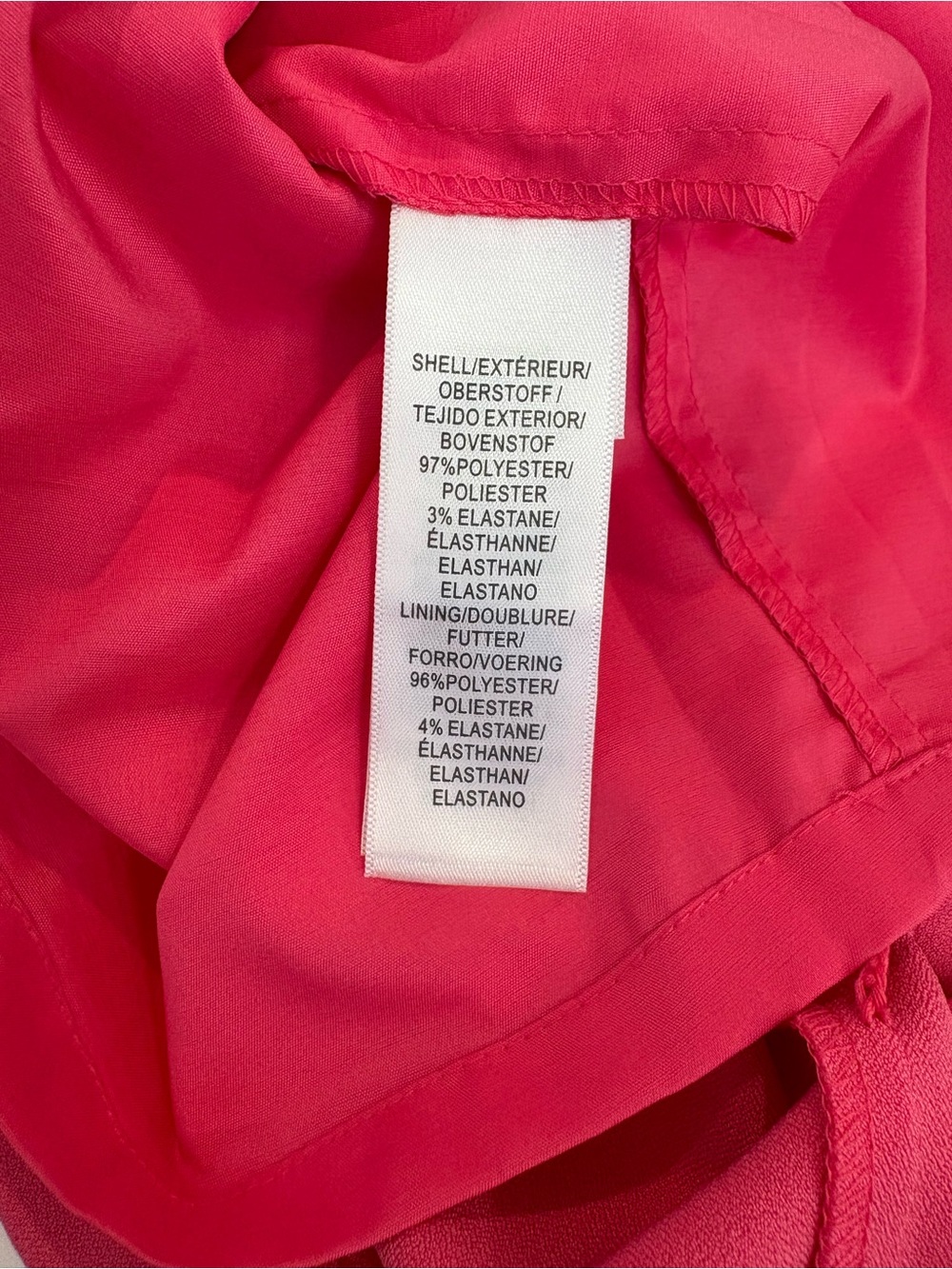 Adrianna Papell Sleeveless Hot Pink Midi Sheath Dress 10 - Picture 5 of 5